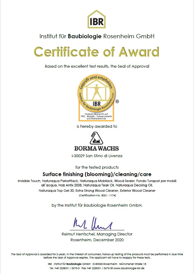 Quality Management certificato Urkunde_LMhaltig